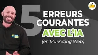 Miniature : Les 5 erreurs que font les spécialistes marketing Web avec l'IA