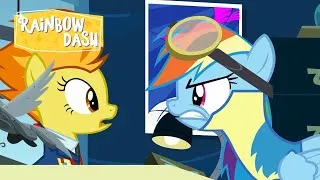 Miniature : Rainbow Dash quitte les Wonderbolt! 😱 My Little Pony en français: La Magie de l'Amitié 🦄