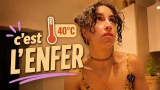 Miniature : Une semaine à 40°C sans clim 🥵 mon quotidien pendant la canicule