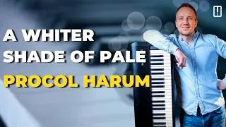 Miniature : A WHITER SHADE OF PALE au piano 🎹 | Tuto facile Procol Harum