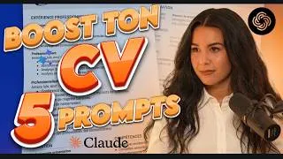 Miniature : BOOST ton CV en 5 PROMPTS !!