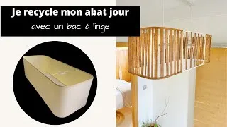 Miniature : Je recycle un abat jour avec un bac à linge 🧺... et je teste la DREMEL sans fil 😍