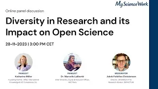 Miniature : Diversity in our Research Community | MyScienceWork Webinar