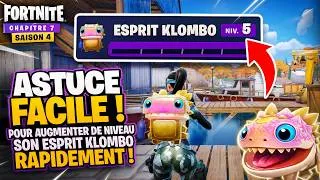 Miniature : Astuce facile pour augmenter de niveau son esprit Klombo rapidement, Fortnite Chapitre 7 saison 4