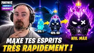 Miniature : Tes Esprits traînent ? Voici le trick pour les maxer vite, Fortnite Chapitre 7 saison 3
