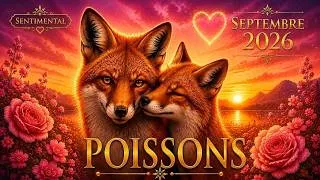 Miniature : ♓ POISSONS SENTIMENTAL SEPTEMBRE 2026 🕊️🌊 L'amour balaye tous les doutes !
