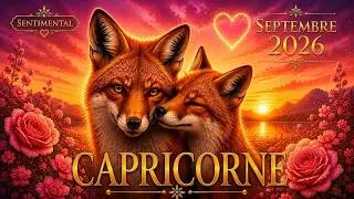 Miniature : ♑ CAPRICORNE SENTIMENTAL SEPTEMBRE 2026 🔥🎯 La réserve cède à la passion !