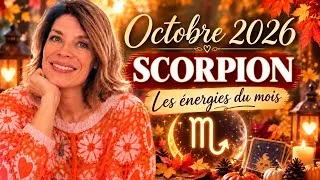 Miniature : ✨ SCORPION ♏ OCTOBRE 2026: Une réponse arrive enfin!