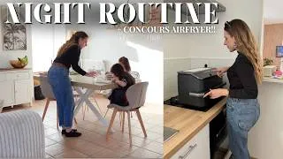 Miniature : NIGHT ROUTINE maman solo 2 enfants Retour de courses + CONCOURS AIRFRYER 💌 MSLB