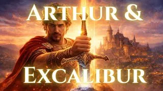 Miniature : Le Roi Arthur et Excalibur : la légende complète racontée en récit épique | Mythologie