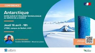 Miniature : Timothée Grosrenaud - Antartique : entre survie et prouesse technologique au service de la science