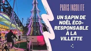 Miniature : Insolite : Un sapin de Noël éco-responsable à la Villette