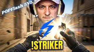 Miniature : POPFLASH 5V5 | COUNTER STRIKE 2 | !striker
