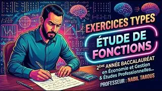 Miniature : 📘 Etude de fonctions : Les Exercices Types à Maîtriser | 2BAC S.E. & Pro