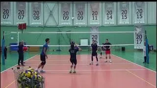 Miniature : Volleyball - Relation Passeur / Attaquant