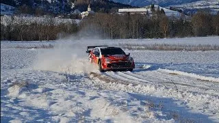 Miniature : Sébastien OGIER Yaris WRC 2026 test Monte-carlo full snow