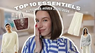 Miniature : AUTOMNE/HIVER : MES 10 ESSENTIELS MODE DU MOMENT