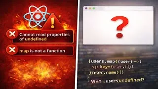 Miniature : Pourquoi ton application React affiche un écran blanc (undefined, map is not a function)