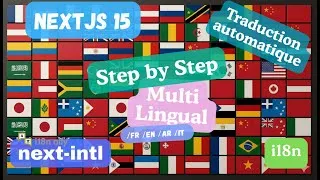 Miniature : Next JS : Rendre votre site MULTILINGUE 2026 / i18n / next-intl