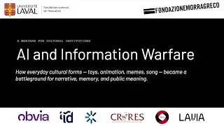 Miniature : EDI Agora Talk: AI and Information Warfare - Fondazione Morra Greco