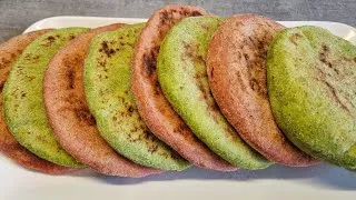 Miniature : pain coloré et original à la poêle!#cuisine #ramadan