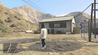 Miniature : EASTER EGG: DES AGENTS DU FIB DEVANT UNE MAISON | GTA 5 PS4