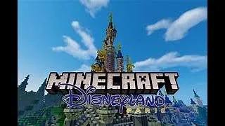 Miniature : Je visite Disneyland Paris... sur Minecraft ! 🏰✨(pt1)