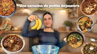 Miniature : Une semaine de petits-déjeuners healthy faciles & rapides | Équilibre hormonal