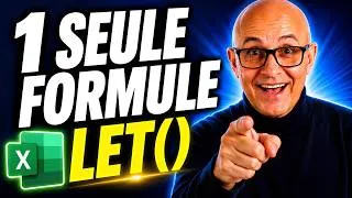 Miniature : Excel LET : 120 mensualités avec UNE seule formule ✅