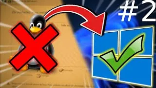 Miniature : [FR/#2] TUTO : SUPPRIMER LINUX POUR INSTALLER WINDOWS (via clé USB bootable, depuis linux) 2024