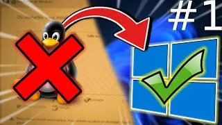 Miniature : [FR/#1] TUTO : SUPPRIMER LINUX POUR INSTALLER WINDOWS (via clé USB bootable, depuis linux) 2024