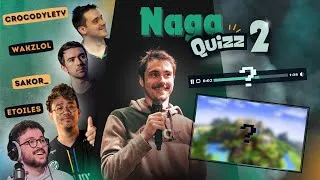 Miniature : LE MEILLEUR QUIZ JEUX VIDÉOS (ft Etoiles, Wakz, Sakor, Crocodyle)