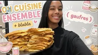 Miniature : VLOG | 💕 Une après-midi cuisine + gaufres maison 🧇✨ [ by naïla ] !!