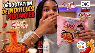 Miniature : 🌶️😳Dégustation de nouilles ultra piquante !! : ma bouche était en feu 🔥🥵 [ by naïla ] 🤍