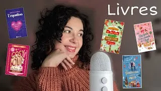 Miniature : • ASMR FR • Mes LECTURES de NOVEMBRE à DÉCEMBRE • (romance, Noël ) 📚❤️