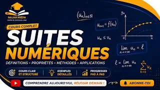 Miniature : NAJAH PRÉPA | Résumé Complet des Suites Numériques | Concours Cycle Ingénieur