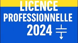 Miniature : Correction licence professionnel 2024 🔥