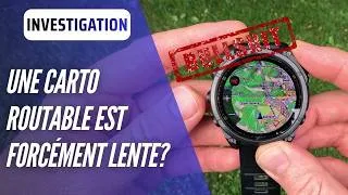 Miniature : Pourquoi la carto Garmin lague? On vous a menti!