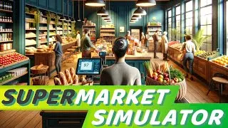 Miniature : Supermarket Simulator #1 On Commence avec Une connerie