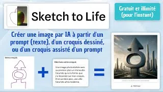 Miniature : Tuto IA - Sketch to life d'Imagineers.studio, améliorez vos images IA à l'aide d'un croquis, gratuit