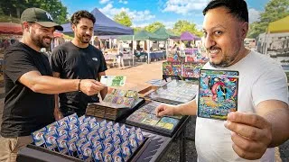 Miniature : J'installe mon STAND POKEMON en BROCANTE ! ft POKEBINOME
