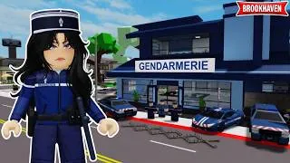 Miniature : MON PREMIER JOUR EN GENDARME SUR BROOKHAVEN ROBLOX !
