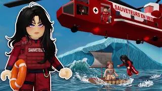 Miniature : JE DEVIENS SAUVETEUSE EN MER DE BROOKHAVEN ROBLOX !
