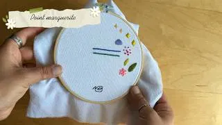 Miniature : Tutoriel broderie | Point marguerite
