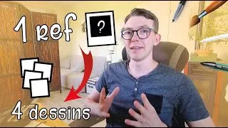 Miniature : DÉFI : Faire 4 dessins d'après la même référence !