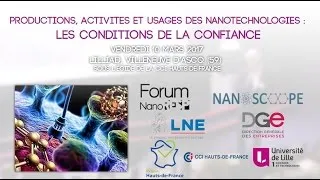 Miniature : Productions, Activités et Usages des Nanotechnologies : Les Conditions de la Confiance
