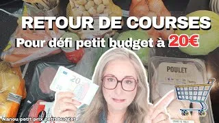 Miniature : Retour de courses Aldi,Netto et magasin asiatique |Début du meal prep défi petit budget à - de 20€ 