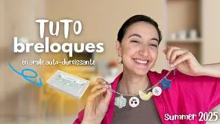 Miniature : 🎨TUTO:  BRELOQUES en argile auto-durcissante ⎮ Good Crafternoon ep. 1