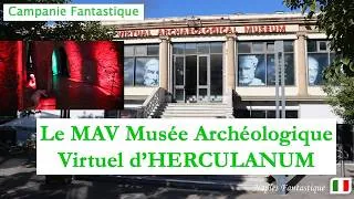 Miniature : MAV Herculanum : Musée Archéologique Virtuel à Ne Pas Manquer ! 3D, Hologrammes, Éruption du Vésuve