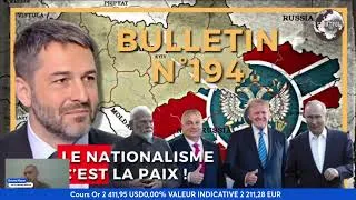 Miniature : Analyse du Bulletin N°194. Le nationalisme c’est la paix ! Stratpole dette socialiste 12.07.2024
